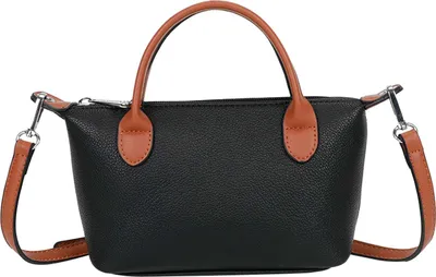 Produktbild von Gallantry, Handtasche für Damen mit abnehmbarem, verstellbarem Schulterriemen, Schwarz