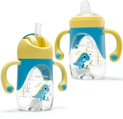 Productafbeelding van 2-in-1 Baby Drinkbekers met Rietje en Spout