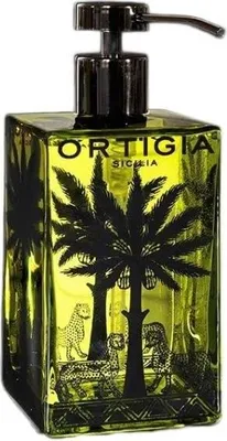 Produktbild von Ortigia Flüssigseife mit Feigenkaktee, in Glasflasche, 300 ml