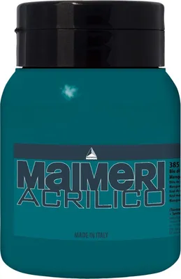 Zdjęcie produktu dla Maimeri Acrilico Farba akrylowa Phthalo Blue 378 500 ml 1 szt.