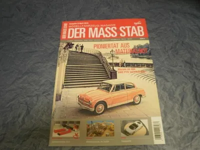 Produktbild von Herpa Der MASSTAB Das Modellfahrzeug-Magazin 02/2015