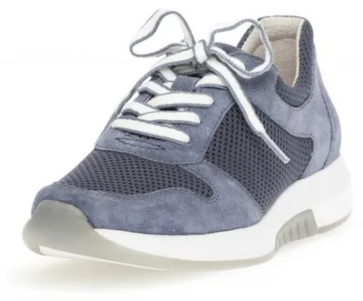 Produktbild von Gabor - Mesh/Velour - Damenschnürschuh - nautic 6694634 (6,0/nautic)