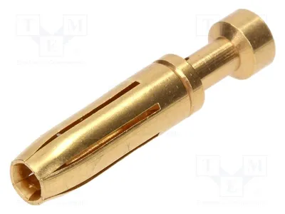 Produktbild von 1x Kontakt 500V 09332006218 HARTING-Steckverbinder E vergoldet 1mm2 weiblich 16A  3mΩ