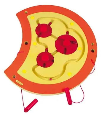 Produktbild von Beleduc Wandspielzeug „Raupe“ – Drehbares Labyrinth