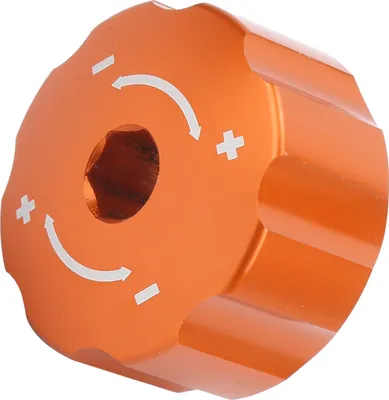 Immagine prodotto di Manopola girevole Vite di regolazione in alluminio CNC per ammortizzatore posteriore, adatta per 950/990 AdventureOrange