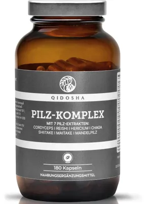 QIDOSHA Pilz Komplex Kapseln, 180 Stk im Apotheker… – Bild 1