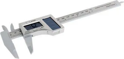 Zdjęcie produktu dla 150 mm Soloar LCD cyfrowy suwmiarka mikrometryczna kompozyt z włókna węglowego