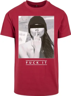 Obrázok produktu pre Pánske tričko Mr. Tee F#?KIT Tee burgundy - XS