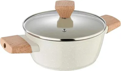 Produktbild von Bergner Naturally Schmortopf Silber 20 cm Silber 20 cm