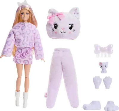 Obrázek produktu pro Barbie Cutie Reveal JJP64, Módní panenka, Ženy, 3 rok/roky, Dívka, 303 mm, Vícebarevný
