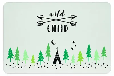 Produktbild von Frühstücksbrettchen aus Resopal - Wild Child