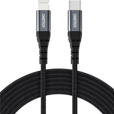 Immagine prodotto di Cavo Choetech Ip0039 Usb-C / Lightning Mfi 480Mb/S 3A 1,2M - Czarny