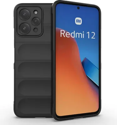 Produktbild von Xiaomi Redmi 12 Hülle - Coverup Hands-On Rugged Back Cover - Schwarz