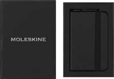 Produktbild von Moleskine The Mini - Notizbuch Charm Schwarz