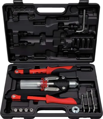 Image de Coffret de pince à rivets et écrous aveugles (insert) - 2 bras pliants  - KS TOOLS - 150.9630