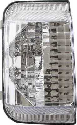 Image de Rétroviseur Clignotant argenté GAUCHE pour rétroviseur extérieur Clignotant latéral pour Fiat Ducato /