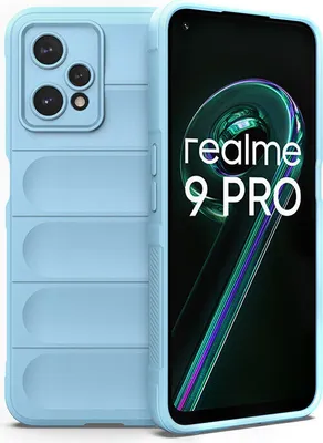 Obrázek produktu pro OPPO Realme 9 Pro Pouzdro, Měkké TPU Silikonové Nárazuvzdorné Ochranné Pouzdro pro OPPO Realme 9 Pro modré