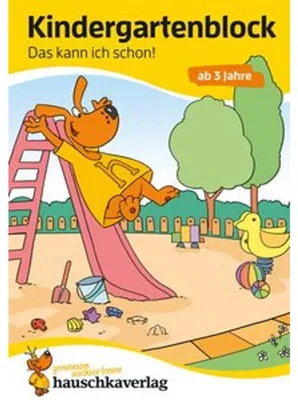 Produktbild von Kindergartenblock ab 3 Jahre - Das kann ich schon!