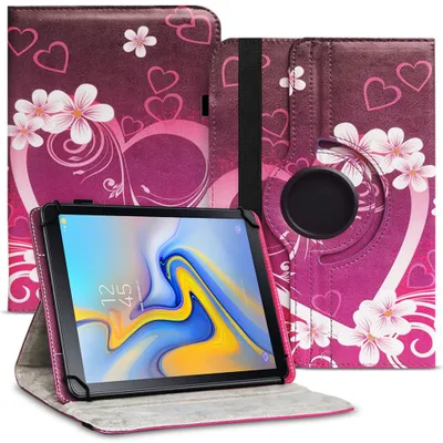 Produktbild von Tablet Hülle für Samsung Galaxy Tab A 10.5 Tasche Schutzhülle Case Cover DrehbarFarben:Motiv 2