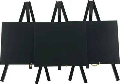 Obrázek produktu pro Securit Stolní stojánek s popisovací tabulkou MINI (3ks) Černý
