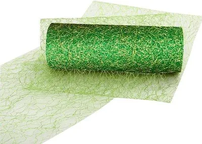 Obrázek produktu pro Zelený ubrus 15 x 900 cm z fleece na Vánoce a svatbu