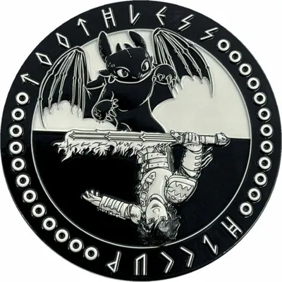 Produktbild von FaNaTtik Drachenzähmen leicht gemacht Medaille Limited Edition