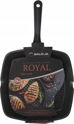 Produktbild von 28cm Antihaft-Grillpfanne Schwarz
