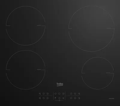 Immagine prodotto di Beko HII64200MT piano cottura da incasso 60 cm a induzione 4 Fornelli Nero