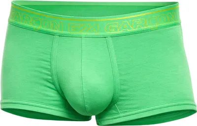 Produktbild von Garçon - Herren Boxer Slip Unterwäsche - Trunk Green - 1x Größe S