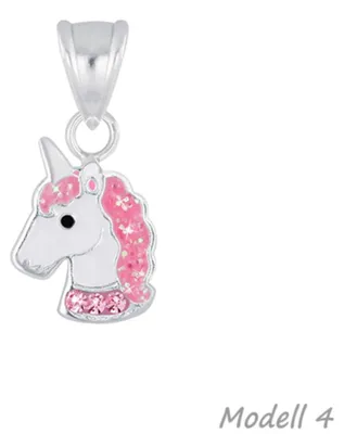 Produktbild von Kinderkette Silber 925 Kette: Einhorn Halskette für Mädchen Modell 4