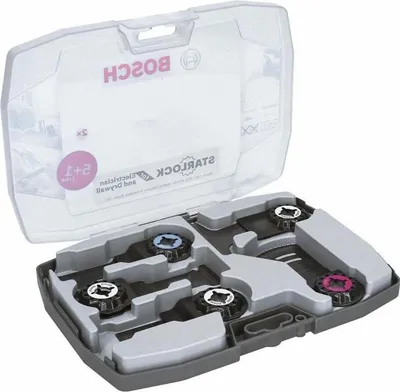 Produktbild von BOSCH Starlock Werkzeug-Set für Elektriker & Trockenbauer, 6-teilig, AYZ 53 BPB, AIZ 20 AB, AIZ 32 APB, AII 65 APB, AIZ 32 AB