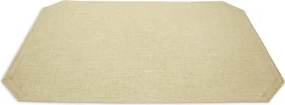 Produktbild von Tischset ecru 35x50 cm Leinenoptik Stoff Platzset beschichtet