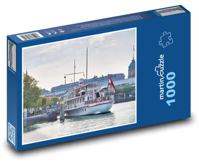 Obrázok produktu pre Puzzle 1000 Loď na Bodamskom jazere - martinpuzzle