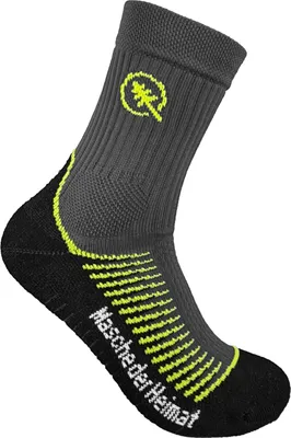Produktbild von Miriquidi Allround Socke anthrazit lemon, lang, 47/50