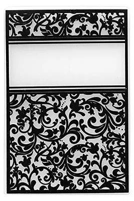 Stanzschablone Ornament 7, 15,5 x 10,5 cm, für Papier