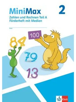 Immagine prodotto di MiniMax 2. Förderheft Zahlen und Rechnen Teil A mit Medien Klasse 2