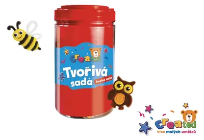Obrázek produktu pro Tvořivá sada created v plastové dóze 12x21cm