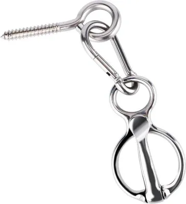 Immagine prodotto di Morsetti rapidi in acciaio per accessori per cavalli, acciaio inossidabile, robusti