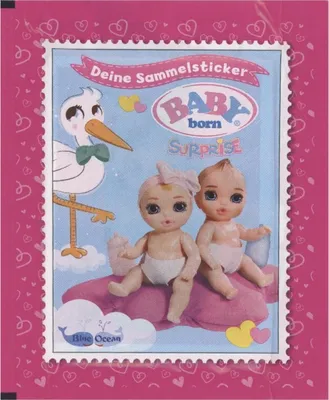 Immagine prodotto di Baby Born Surprise - Adesivi da collezione - 1 busta