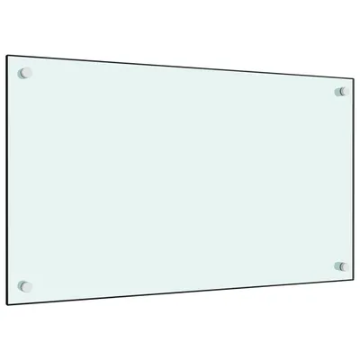 Obrázok produktu pre vidaXL Kuchynský backsplash biely 70x40 cm Tvrdené sklo