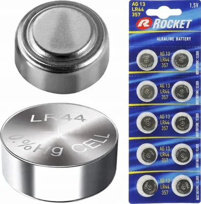 Image de Pile alcaline Rocket AG13-LR44-357 1,5 volts 138mAh - blister de 10