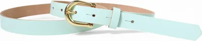 Produktbild von Ledergürtel Damen Echtleder 2,2 cm, Hufeisen-Schnalle gold, schmal, FRONHOFER