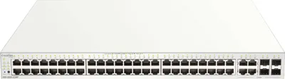 Zdjęcie produktu dla D-Link DBS-2000-52MP, Zarządzany, L2, Gigabit Ethernet (10/100/1000), Obsługa PoE, Możliwości montowania w stelażu