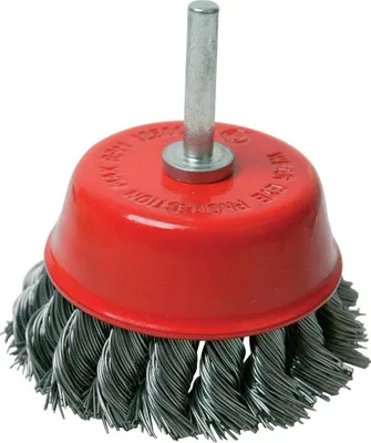 Produktbild von Stahldraht-Topfrundbürste, gezopft 75 mm