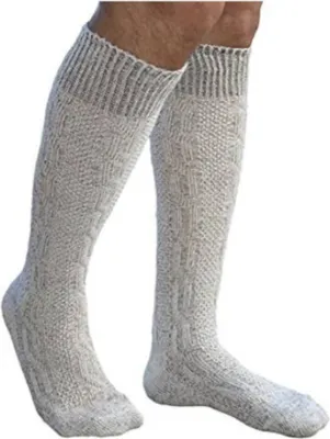 Produktbild von Frohsinn Trachten Socken Natural  - Traditionelle Trachtenmode (weiß, 44)