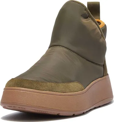 Produktbild von Fitflop F-mode Biofleece Nylon Stiefel Grün EU 37 Frau Grün EU 37