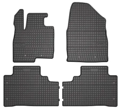 Zdjęcie produktu dla Dywaniki gumowe do BAIC Beijing 7 2020- (SUV) – 4 szt., czarne, dopasowane – Wielganizator SolidPRO