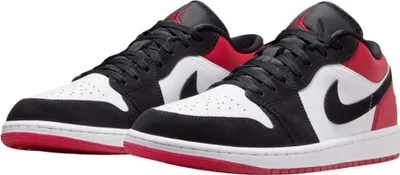 Produktbild von Nike Jordan 1 Low SE "Black Toe (2025)" Rot, Größe: 40.5