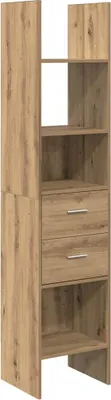 Obrázok produktu pre Knižnica dub artisan 40 x 35 x 180 cm Kompozitné drevo