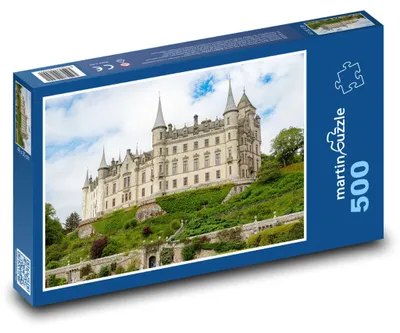 Zdjęcie produktu dla martinpuzzle - Puzzle 500 elementów - Zamek Dunlobin